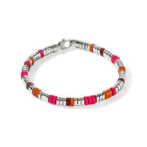 Women John Hardy Colorblock Bracelet, Silver, Slim