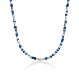 Women John Hardy Colorblock Choker, Silver, Slim