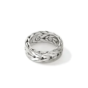 John Hardy Hammered Ring, Sterling Silver