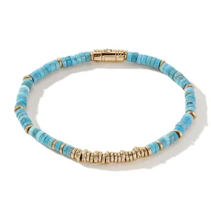 Women John Hardy Heishi Bracelet, Gold