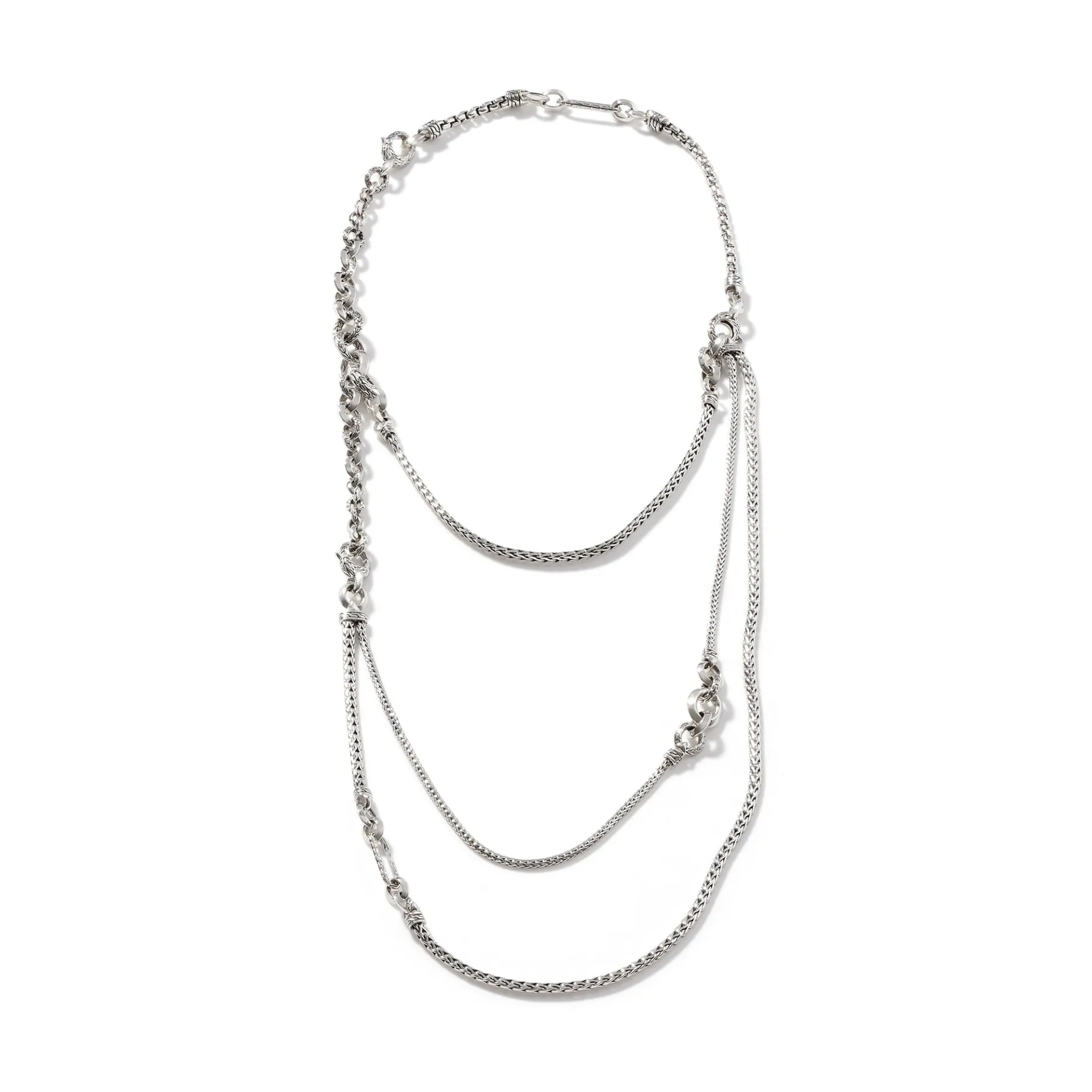 Women John Hardy Hero Convertible Necklace, Sterling Silver