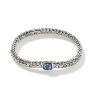 Women John Hardy Icon Bracelet, Sterling Silver, Pavé, 6.5MM
