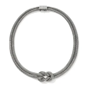 Women John Hardy Love Knot Necklace, Sterling Silver, 10MM