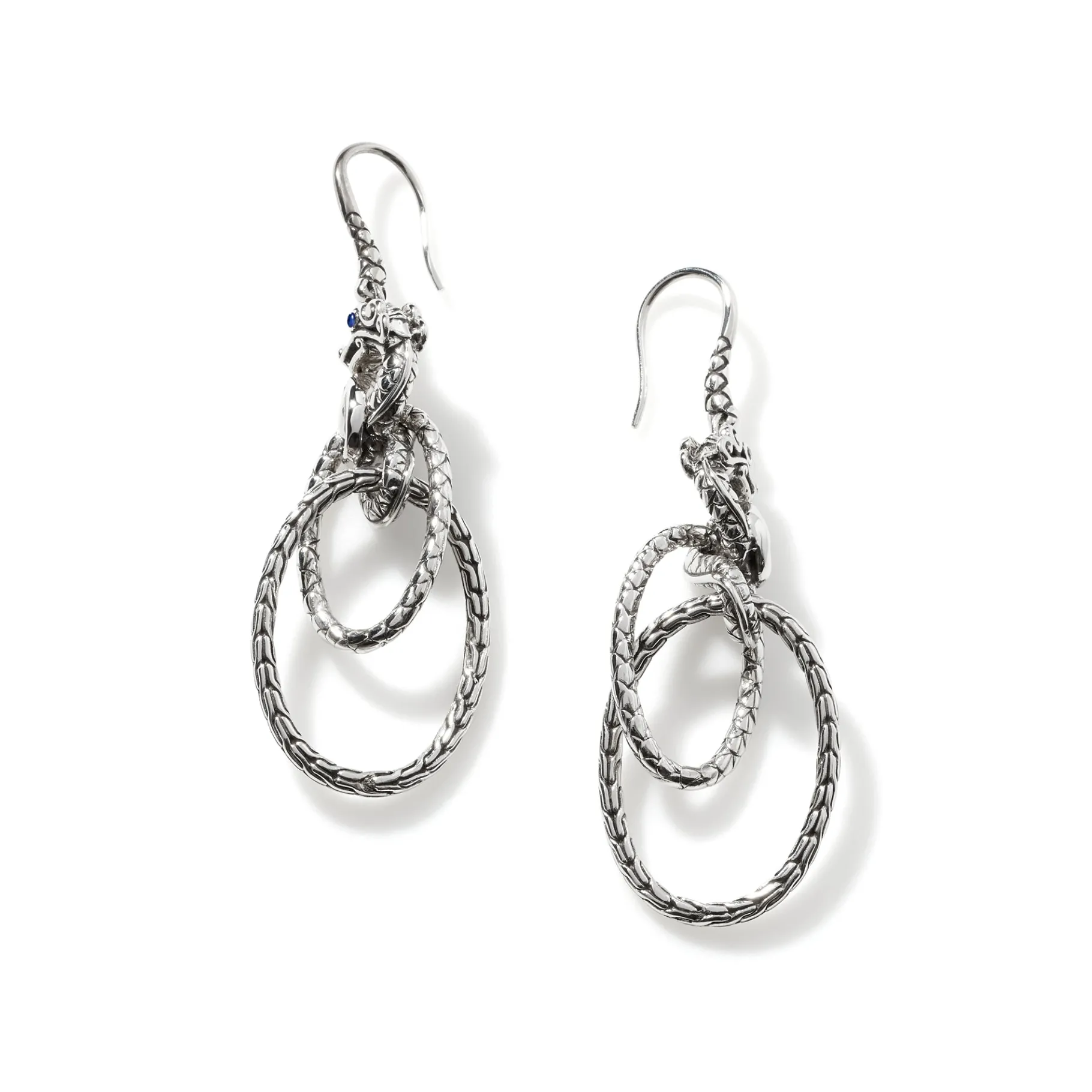 Women John Hardy Naga Drop Earrings, Sterling Silver