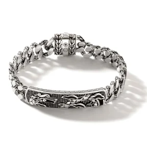 John Hardy Naga ID Bracelet, Sterling Silver