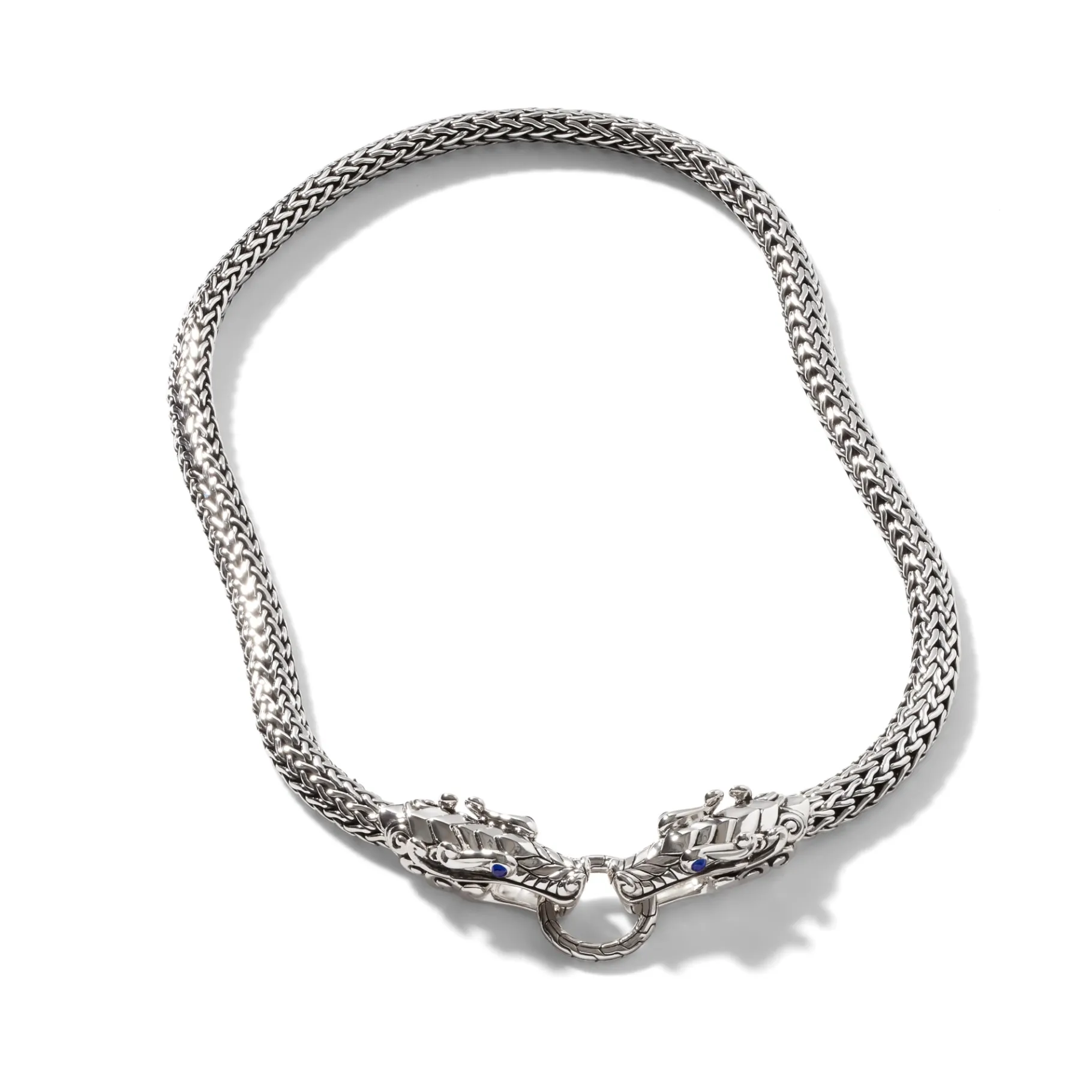 Women John Hardy Naga Necklace, Sterling Silver, 7.5MM
