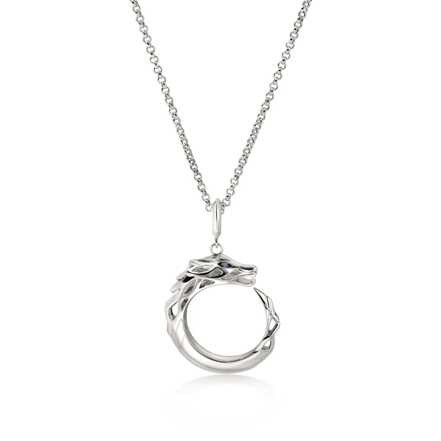 Women John Hardy Naga Pendant Necklace, Sterling Silver