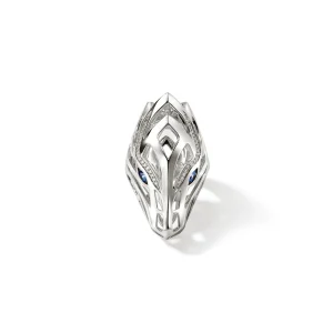 Women John Hardy Naga Ring, Sterling Silver, Diamonds