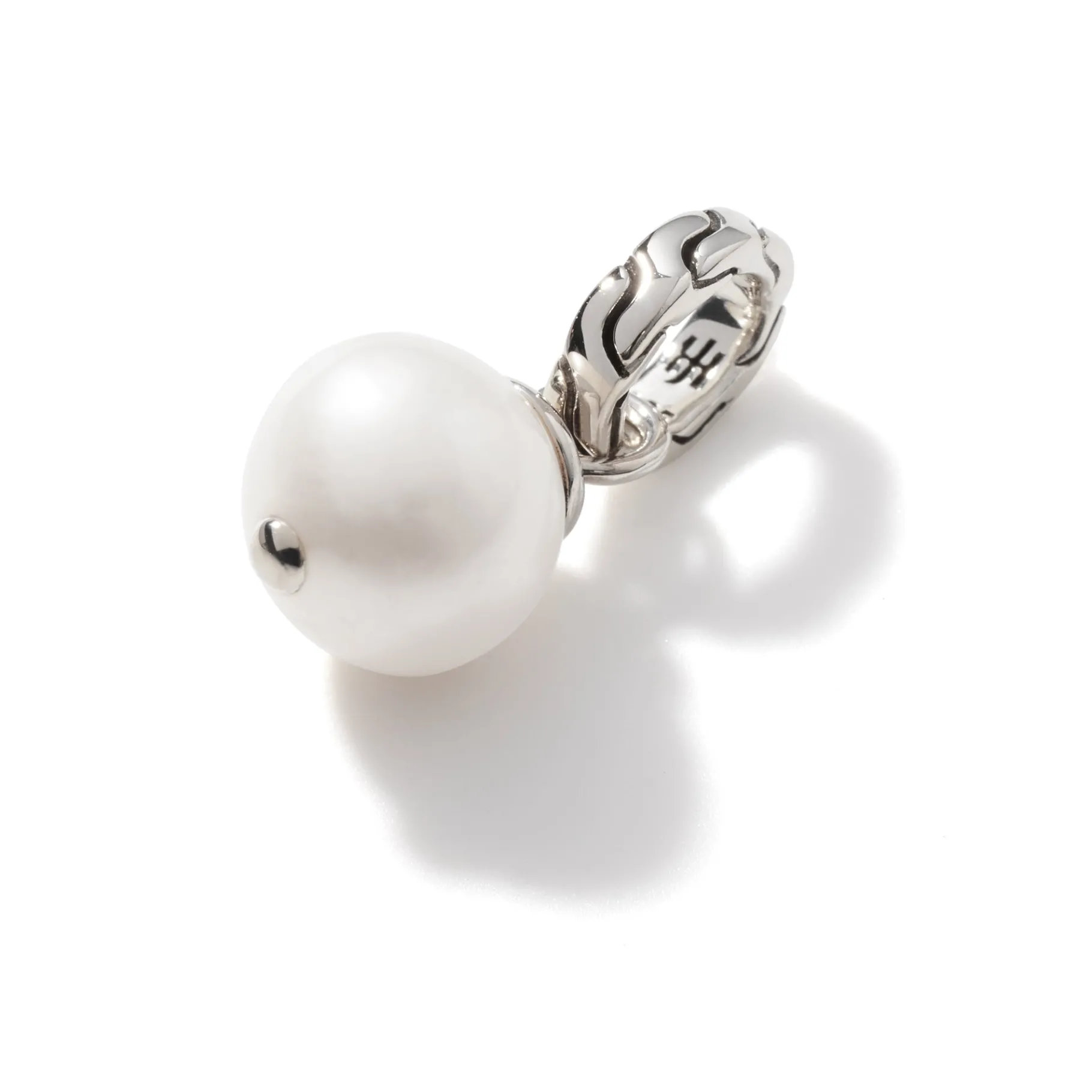 Women John Hardy Pearl Pendant, Sterling Silver, 8MM