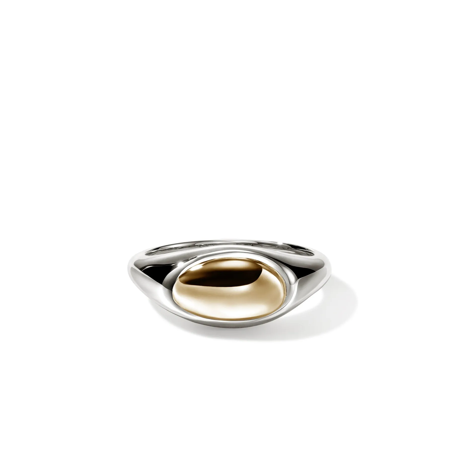 Women John Hardy Pebble Ring, Sterling Silver, Gold